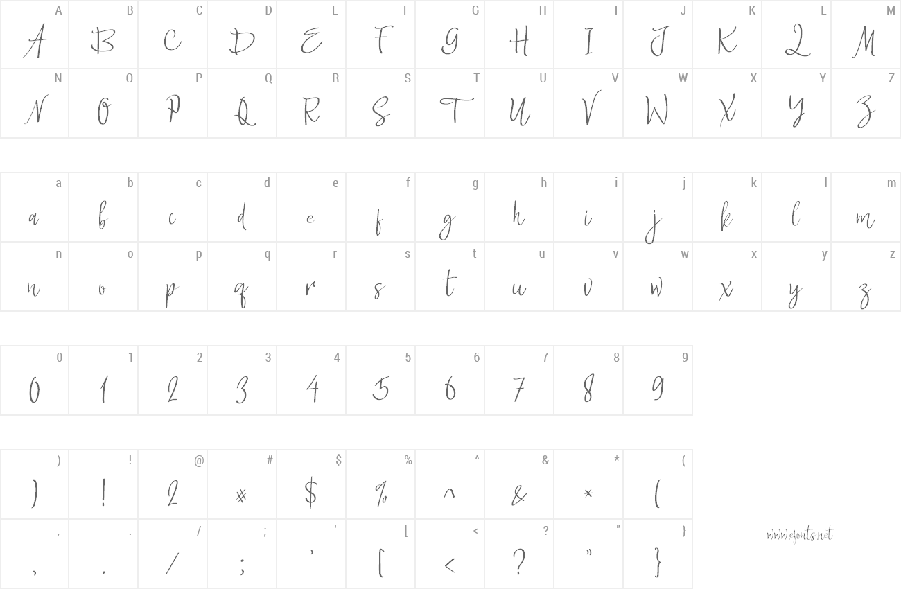 Font Howard Jades preview